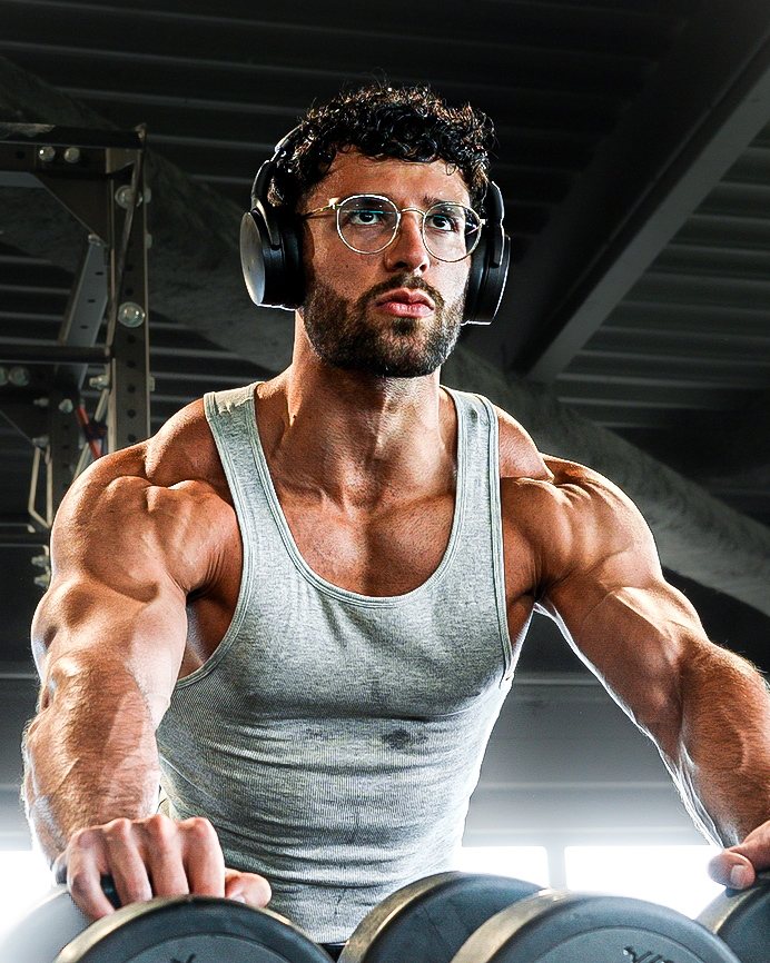 Kénan, alias Kenfit, à l'entraînement